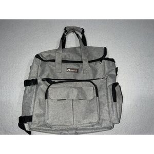 Modoker Overnight Travel Bag Gray Diaper Bag Weekender